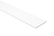 Hylle melamin hvit 16 mm x 20 x 100 cm